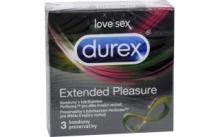Durex Extended Pleasure 3 ks - prezervatív 