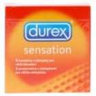 Durex Sensation 3 ks prezervatív 