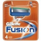 Gillette Fusion 4 ks náhradní hlavice 