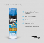 Gillette Mach3 COMPLETE DEFENSE gel na holení 200 ml 