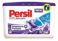 PERSIL  EXPERT LEVENDER  DUO CAPS  15 ks  Brightness Formula gelové kapsle na bílé prádlo 