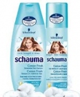 Schauma šampon Cotton Fresh 250 ml šampon pro mastící se vlasy 