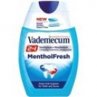 Vademecum Menthol Fresh 2 v 1 zubní pasta a ústní voda v jednom 75 ml 